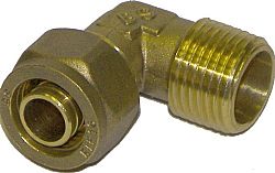 Γωνία τουμποράματος ορειχάλκινη αρσενική 28Χ3Χ1''