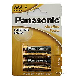 Μπαταρία αλκαλική 1,5Volt ΑΑΑ (pack:4 τεμ.)