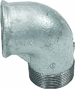 Γωνία γαλβανιζέ 90° Αρσενική-Θηλυκή 2''