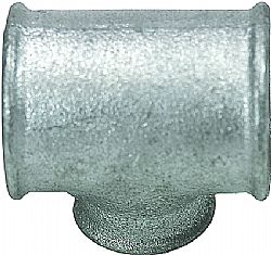 Ταφ συστολικό Θηλυκό γαλβανιζέ 2 1/2'' Χ 2'' Χ 2 1/2''